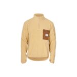 Polaire demi-zip Resteröds homme beige taille S