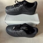 Baskets basses Nike Air Force 1 '07 homme noir taille 44 — vue 3