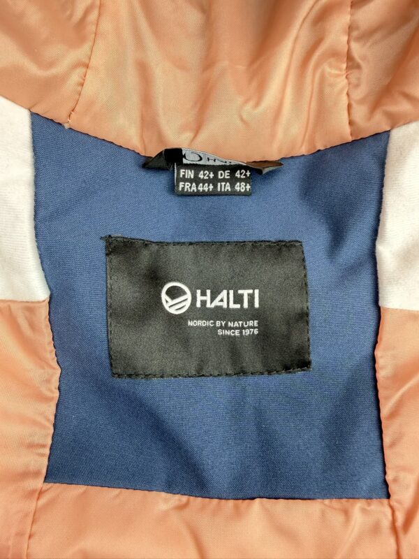 Veste de ski femme Halti Corinne W+ DX Ski Jacket rose corail/bleu marine taille FR 44+ (FIN/DE 42+, ITA 48+) — vue 12