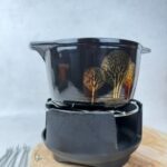 Service à fondue Nomar noir — vue 5