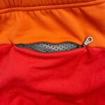 Pantalon technique polaire Wild Roses femme orange taille L — vue 5