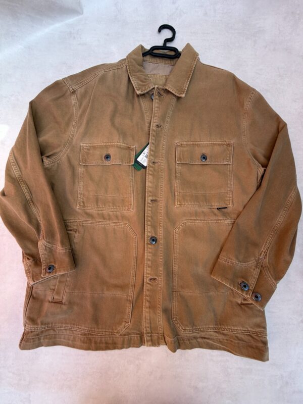 Veste workwear G-Star RAW Chore Workwear Jacket homme beige taille XXL — vue 9