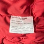 Manteau long matelassé Norway Haydn femme rouge taille L — vue 9