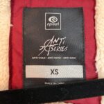Veste matelassée à capuche Rip Curl Anoeta Quilted femme rouge foncé taille XS — vue 8