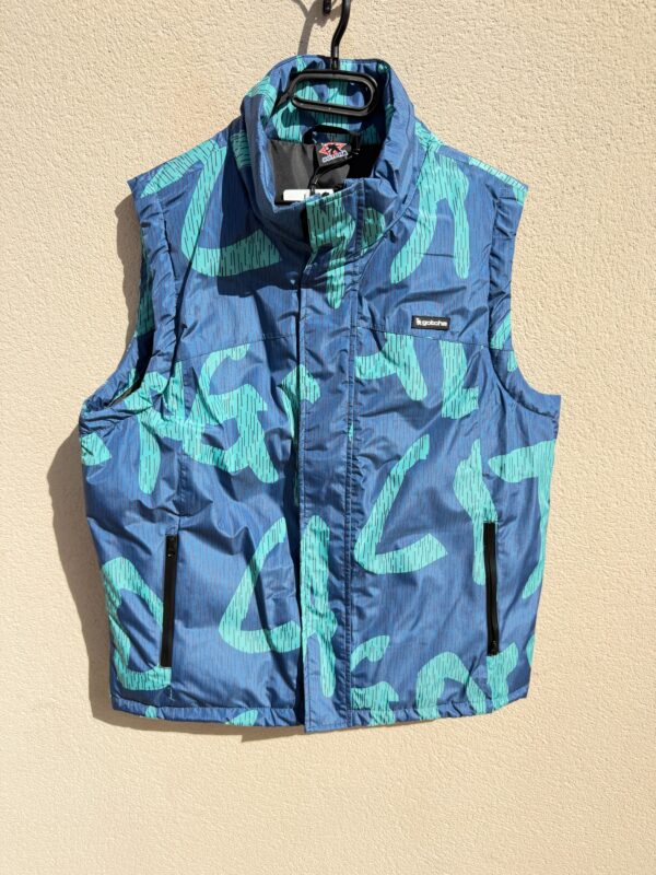Gilet matelassé sans manches Gotcha homme bleu marine taille M — vue 2