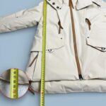 Veste de ski en duvet Obermeyer Menbel Down Jacket femme beige écru taille FR 36 (US 4) — vue 6