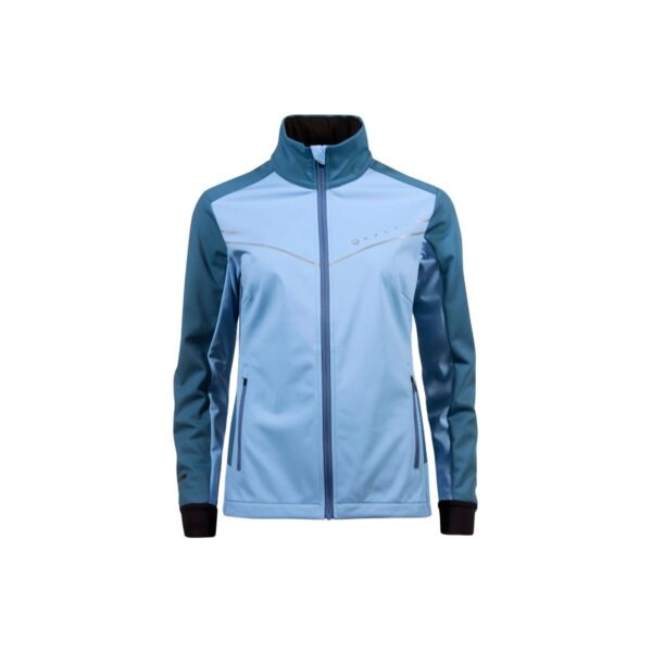 Veste softshell Halti Vire W XCT femme bleu clair taille 38 (FIN 38 / DE 38 / FRA 40 / ITA 44)