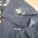 Veste de pluie à capuche Ayacucho AYA Rain Jacket bleu marine taille 176 — vue 5