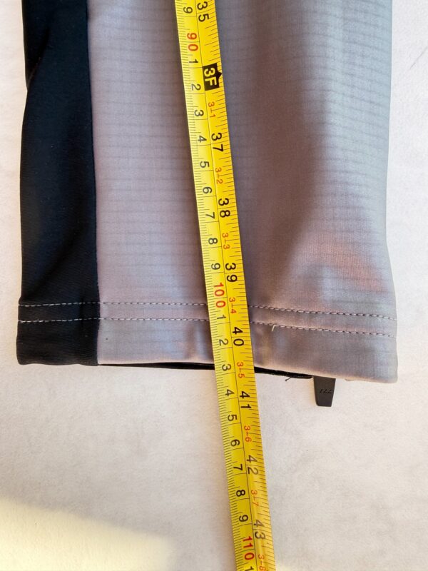 Pantalon long technique sicleri unisexe gris anthracite/noir/vert fluo taille L — vue 4