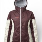 Veste technique matelassée à capuche Rock Experience Ace Padded Woman Jacket femme bordeaux taille M