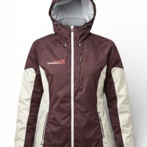 Veste technique matelassée à capuche Rock Experience Ace Padded Woman Jacket femme bordeaux taille M
