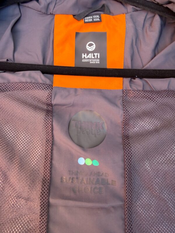 Veste de randonnée imperméable Halti Hiker M DX Pro Jacket homme orange taille 3XL — vue 14