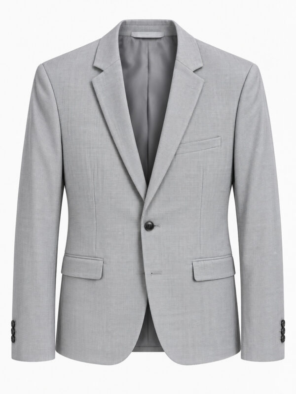 Blazer Jules homme gris clair taille 48 — vue 2