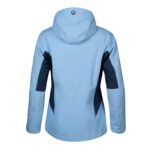 Veste de ski imperméable à capuche Halti Tahko W DX Ski Jacket femme bleu clair taille FR 38 (FIN/DE 36, ITA 42) — vue 2