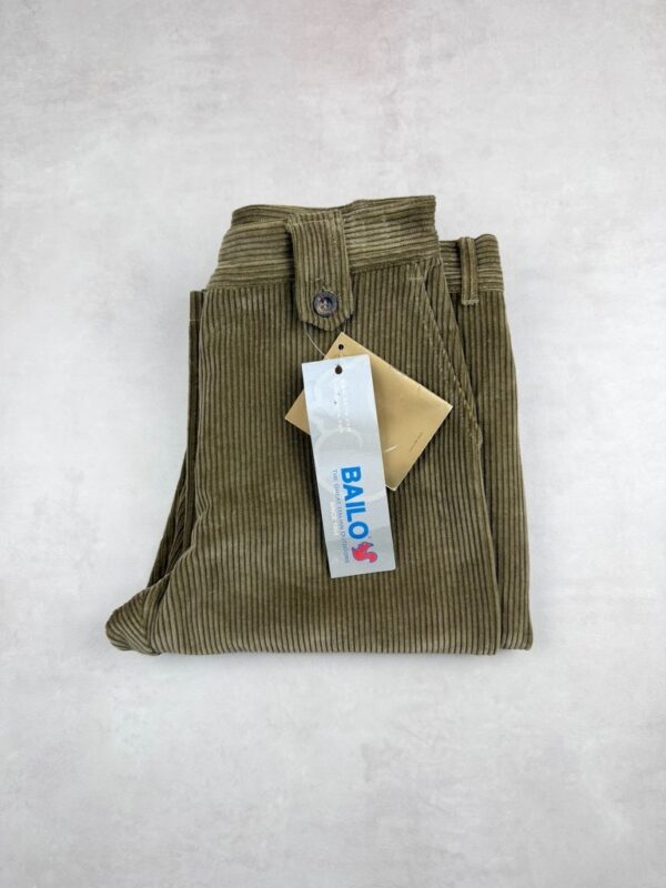 Pantalon en velours côtelé Bailo homme kaki taille 40 — vue 2