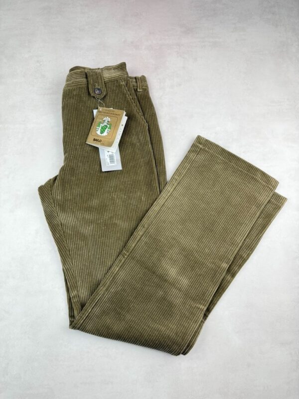 Pantalon en velours côtelé Bailo homme kaki taille 40 — vue 3