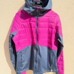 Veste isolante à capuche Halti Veidnes W insulation jacket femme fuchsia taille FR 40 (FIN/DE 38, IT 44) — vue 2