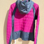 Veste isolante à capuche Halti Veidnes W insulation jacket femme fuchsia taille FR 40 (FIN/DE 38, IT 44) — vue 3
