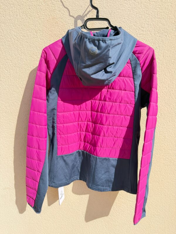 Veste isolante à capuche Halti Veidnes W insulation jacket femme fuchsia taille FR 40 (FIN/DE 38, IT 44) — vue 3