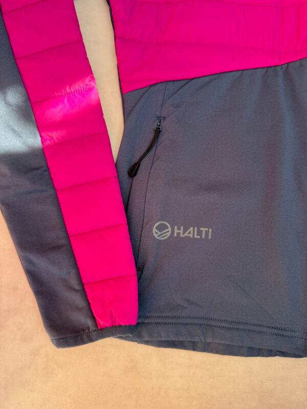 Veste isolante à capuche Halti Veidnes W insulation jacket femme fuchsia taille FR 40 (FIN/DE 38, IT 44) — vue 5