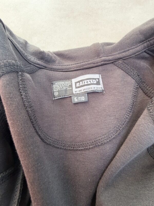 Sweat à capuche zippé Raizzed Ottowa noir profond taille 110 — vue 10