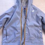 Veste à capuche enfant K-Way unisexe bleu gris taille 4 ans — vue 3