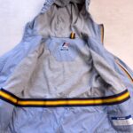 Veste à capuche enfant K-Way unisexe bleu gris taille 4 ans — vue 4