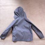 Veste à capuche enfant K-Way unisexe bleu gris taille 4 ans — vue 11