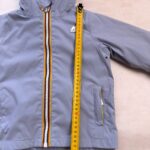 Veste à capuche enfant K-Way unisexe bleu gris taille 4 ans — vue 12