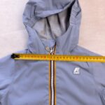 Veste à capuche enfant K-Way unisexe bleu gris taille 4 ans — vue 14