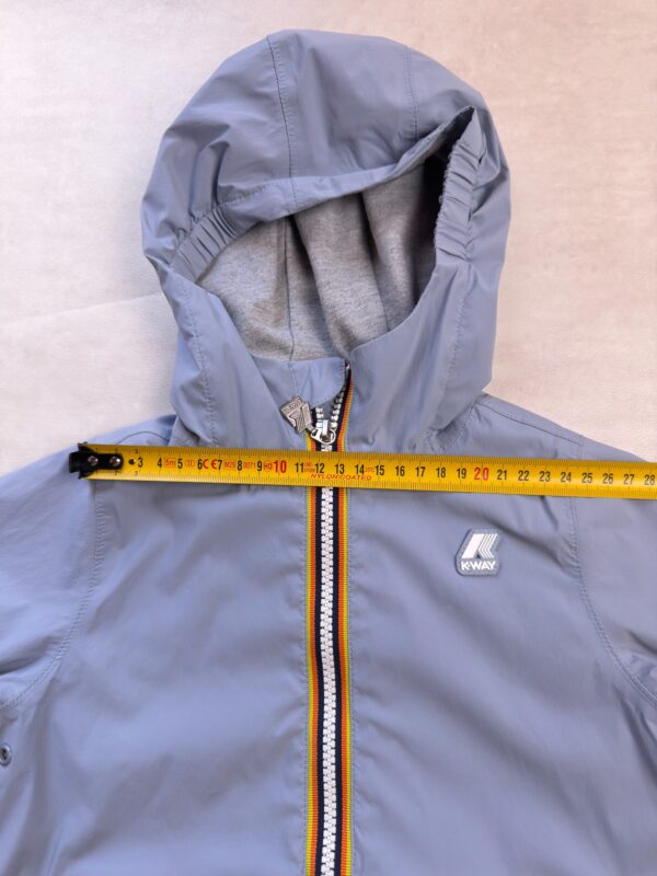 Veste à capuche enfant K-Way unisexe bleu gris taille 4 ans — vue 14