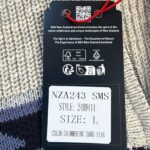 Pull col camionneur NZA New Zealand Auckland Andrew homme beige sable taille L — vue 5