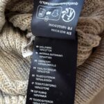 Pull col camionneur NZA New Zealand Auckland Andrew homme beige sable taille L — vue 9