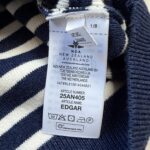 Pull à col zippé NZA New Zealand Auckland Edgar homme bleu marine taille M — vue 8