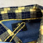 Chemise à manches longues NZA New Zealand Auckland Whakarewarewa homme bleu marine jaune taille S — vue 6