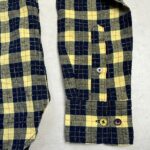 Chemise à manches longues NZA New Zealand Auckland Whakarewarewa homme bleu marine jaune taille S — vue 7
