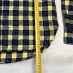 Chemise à manches longues NZA New Zealand Auckland Whakarewarewa homme bleu marine jaune taille S — vue 8
