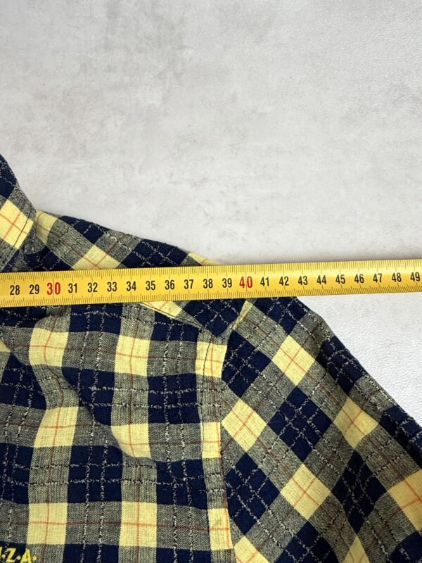 Chemise à manches longues NZA New Zealand Auckland Whakarewarewa homme bleu marine jaune taille S — vue 10