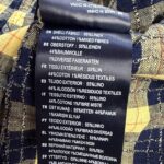 Chemise à manches longues NZA New Zealand Auckland Whakarewarewa homme bleu marine jaune taille S — vue 11