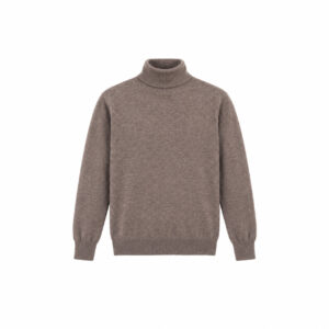 Pull à col roulé Fusaro Antonio homme taupe taille 3XL