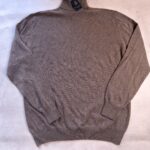 Pull à col roulé Fusaro Antonio homme taupe taille 3XL — vue 4