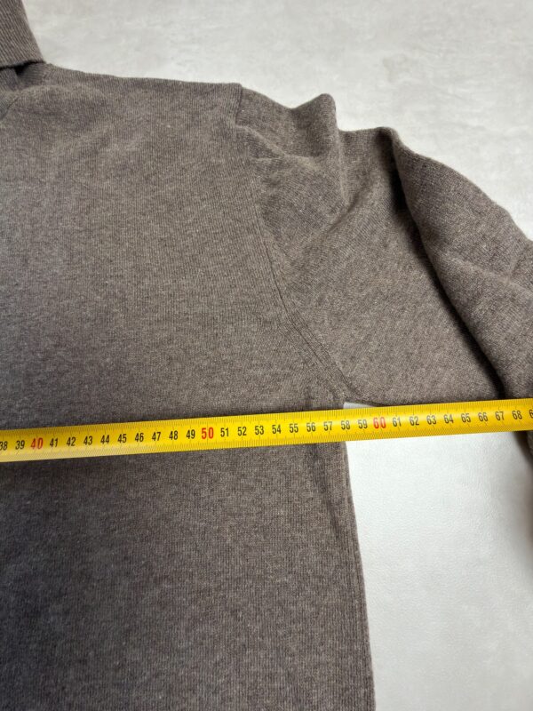 Pull à col roulé Fusaro Antonio homme taupe taille 3XL — vue 8