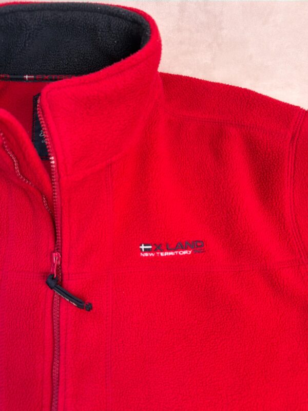 Veste polaire zippée X Land IVANY homme rouge taille XXL — vue 3