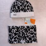 Ensemble bonnet et tour de cou enfant Boboli 490474 noir/gris clair taille M/50 — vue 3