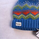 Ensemble bonnet et tour de cou enfant Boboli bleu taille M50 (tour de tête 50 cm) — vue 4
