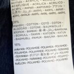 Ensemble bonnet et tour de cou enfant Boboli bleu taille M50 (tour de tête 50 cm) — vue 7