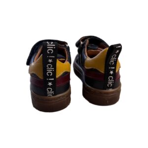 Baskets enfant à scratch clic! noir taille 24