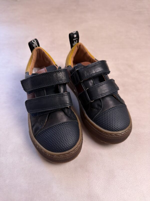 Baskets enfant à scratch clic! noir taille 24 — vue 7