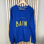 Sweat Le Slip Français le grand bain homme bleu roi taille L — vue 3