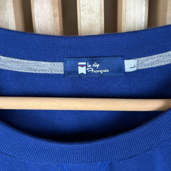 Sweat Le Slip Français le grand bain homme bleu roi taille L — vue 6